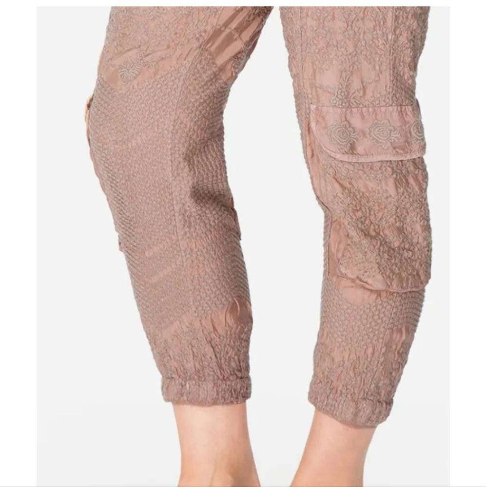 Johnny Was Sita Pull on Cupra Pant Size small/ Color Tobb